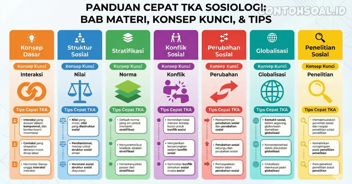Panduan Cepat Tka Sosiologi